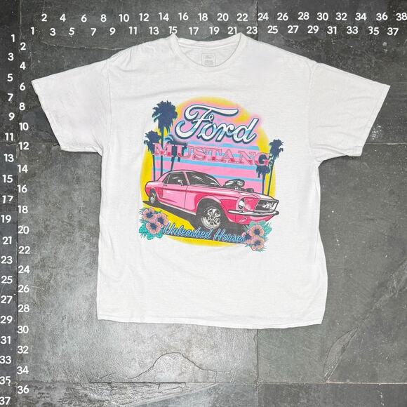 Ford Other - Ford Mustang Unleashed Horses T Shirt Size XS